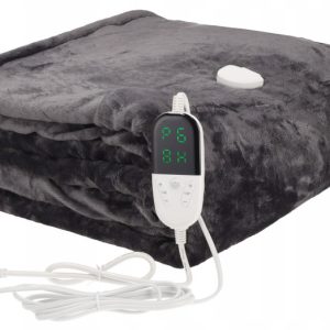 Koc elektryczny miękki ciepły duży BLANKET 120W MISSION AIR 383338 Koc elektryczny miękki ciepły duży BLANKET 120W MISSION AIR 383338