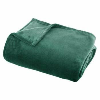 Koc Flanelowy zielony 130x180cm 135196