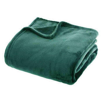 Koc Flanelowy zielony 180x230cm 135180