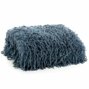 Koc futrzany ADORE 130×170 cm granatowy 410370 Koc futrzany ADORE 130×170 cm granatowy 410370