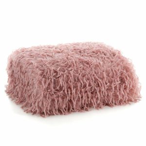 Koc futrzany ADORE 130×170 cm pudrowy róż 410372 Koc futrzany ADORE 130×170 cm pudrowy róż 410372