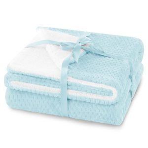 Koc Miękki Delikatny SHLEEPY 130X180 Błękitny AmeliaHome 883748 Koc Miękki Delikatny SHLEEPY 130X180 Błękitny AmeliaHome 883748