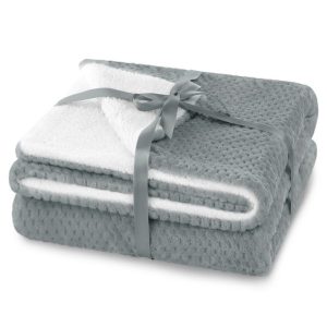 Koc miękki delikatny SHLEEPY 220×240 szary AmeliaHome 883833 Koc miękki delikatny SHLEEPY 220×240 szary AmeliaHome 883833