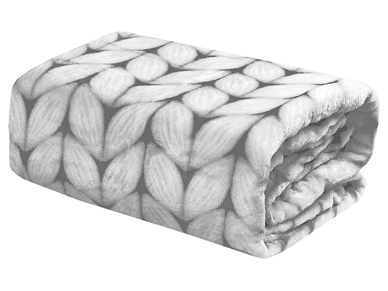 Koc Montana 150x200 cm szary 44866