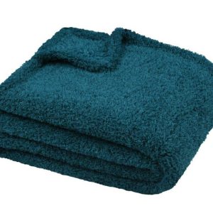 Koc MONTREAL 130×160 cm petrol futerkowy 1043697 Koc MONTREAL 130×160 cm petrol futerkowy 1043697