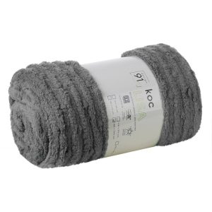 Koc narzuta 200×220 Lisa stalowy żakardowy D91 229536 Koc narzuta 200×220 Lisa stalowy żakardowy D91 229536