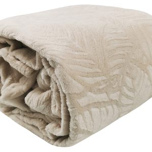 Koc Paloma 150×200 cm beżowy 557698 Koc Paloma 150×200 cm beżowy 557698