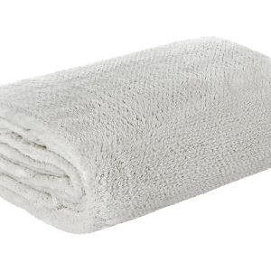 Koc Ricky 130×170 cm srebrny 209293 Koc Ricky 130×170 cm srebrny 209293