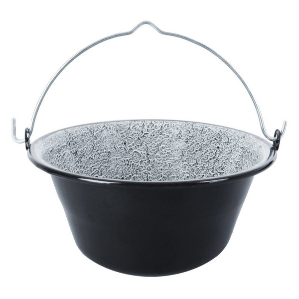 Kociołek węgierski wiszący emaliowany garnek 7,5 l 159648