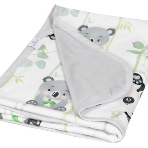 Kocyk dwustronny Bears 100×75 wielokolorowy 49625