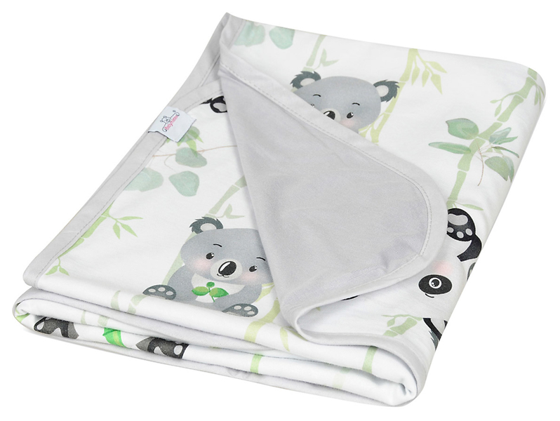 Kocyk dwustronny Bears 100x75 wielokolorowy 49625