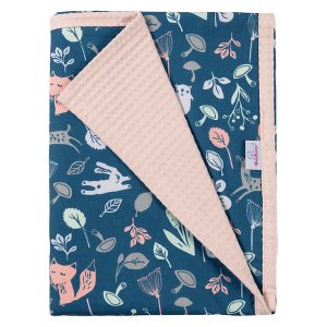 Kocyk dwustronny Prestige 75×100 cm wielokolorowy 49627