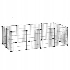 Kojec dla małych zwierząt zagroda 46x143x73cm wybieg LPI01H 344021
