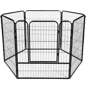 Kojec dla zwierząt wybieg dla szczeniaków klatka dla psa 184x94x100 cm 738461 Kojec dla zwierząt wybieg dla szczeniaków klatka dla psa 184x94x100 cm 738461