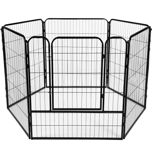 Kojec dla zwierząt wybieg dla szczeniaków klatka dla psa 184x94x100 cm 738461