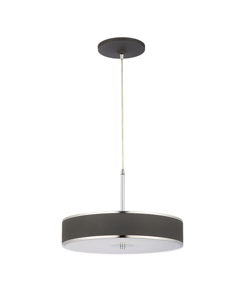 Lampa sufitowa JAZZ grafitowo-chromowana 3xE14x11W IP20 Jupiter 1004524
