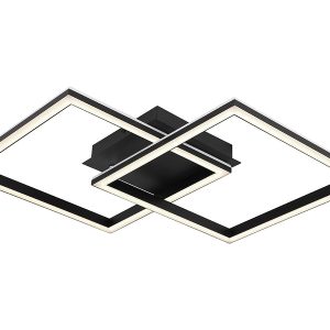 Lampa sufitowa Jepp LED ze ściemniaczem czarna 132943 Lampa sufitowa Jepp LED ze ściemniaczem czarna 132943
