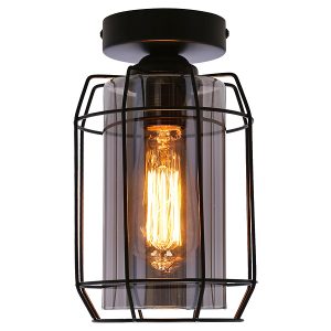Lampa sufitowa Jonera metalowa czarna 201564 Lampa sufitowa Jonera metalowa czarna 201564