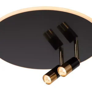 Lampa sufitowa JUBEL czarna LED 3x5W + 25W Ciepła biel 1250lm Lucide 860703 Lampa sufitowa JUBEL czarna LED 3x5W + 25W Ciepła biel 1250lm Lucide 860703