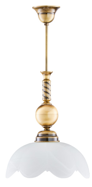 Lampa sufitowa JUPITER mosiądz 1xE27x15W IP20 Jupiter 942521