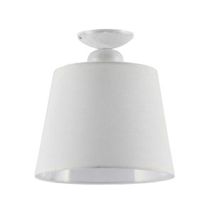 Lampa sufitowa KAMELIA biała 1xE27x15W IP20 Jupiter 942635
