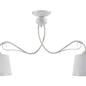 Lampa sufitowa KAMELIA biała 2xE27x15W IP20 Jupiter 942641