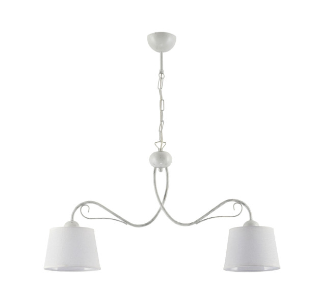 Lampa sufitowa KAMELIA biała 2xE27x15W IP20 Jupiter 1004505