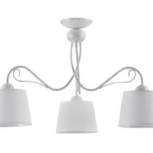 Lampa sufitowa KAMELIA biała 3xE27x15W IP20 Jupiter 942629