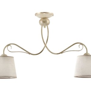 Lampa sufitowa KAMELIA ecru 2xE27x15W IP20 Jupiter 942620