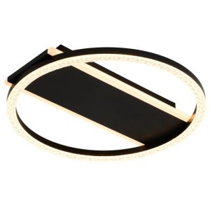 Lampa sufitowa KERSTIN czarno-biała LED 3x24W Ciepła biel 1680lm Rabalux 860458