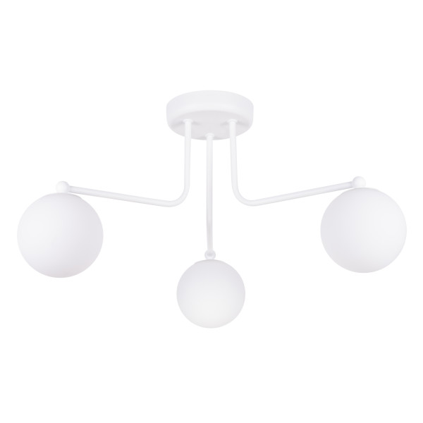 Lampa sufitowa KOSMOS biała 3xG9x8W wym:29x62x62cm IP20 Pure Lume 1020222