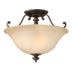 Lampa sufitowa królewski brąz Dunhill 2xE27x100W Hinkley 860640