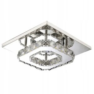 Lampa Sufitowa Kryształowa Plafon Glamour 8W 76047 Lampa Sufitowa Kryształowa Plafon Glamour 8W 76047