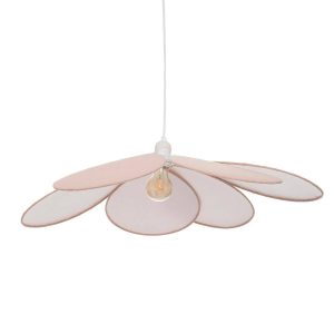 Lampa sufitowa kwiat Okai, różowa, 64 x 18 x 64 cm 124242 Lampa sufitowa kwiat Okai, różowa, 64 x 18 x 64 cm 124242