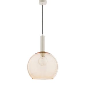 Lampa sufitowa LAF biało-bursztynowy 1xE27x15W IP20 Jupiter 1004444 Lampa sufitowa LAF biało-bursztynowy 1xE27x15W IP20 Jupiter 1004444