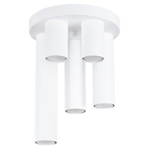 Lampa sufitowa Lagos 5-punktowa stalowa biała 439101