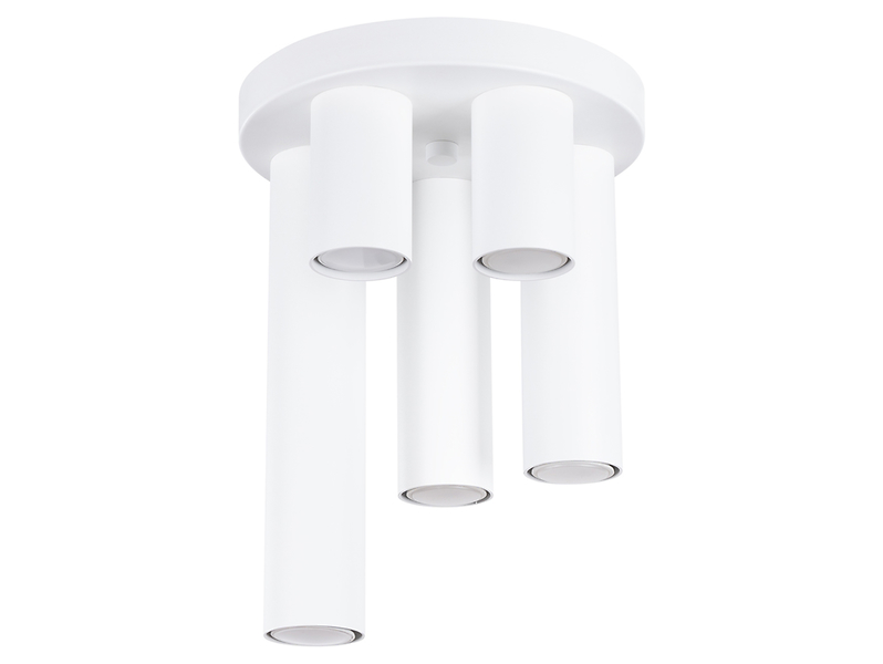 Lampa sufitowa Lagos 5-punktowa stalowa biała 439101