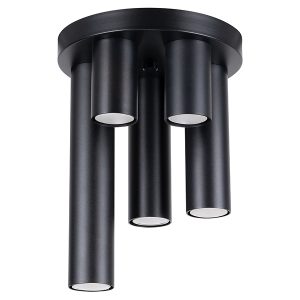 Lampa sufitowa Lagos 5-punktowa stalowa czarna 439103