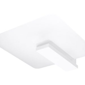 Lampa sufitowa Lappo 2-punktowa stalowa biała 72930