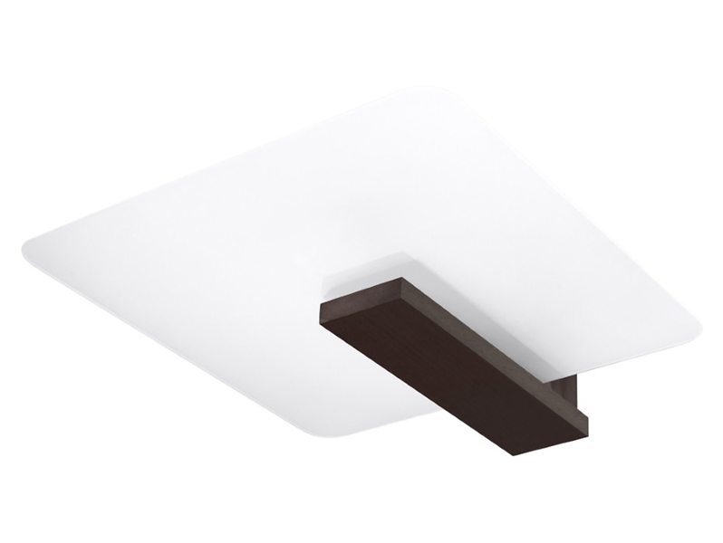 Lampa sufitowa Lappo 2-punktowa szklana biała 72932