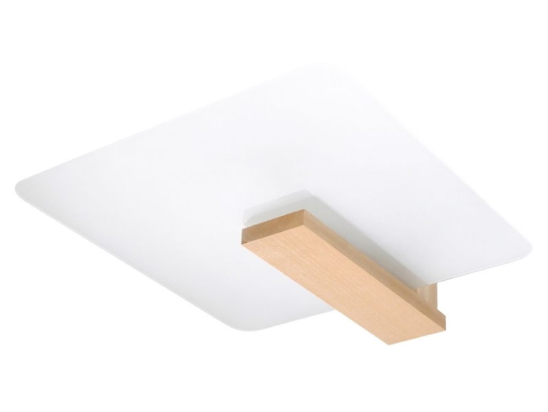 Lampa sufitowa Lappo z tworzywa sztucznego biała 72931