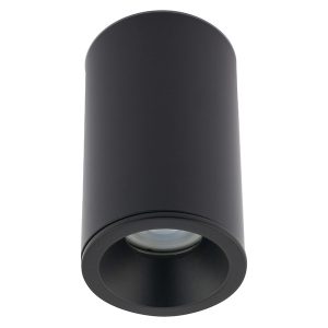 Lampa sufitowa lazienkowa Alpha aluminiowa czarna 50742