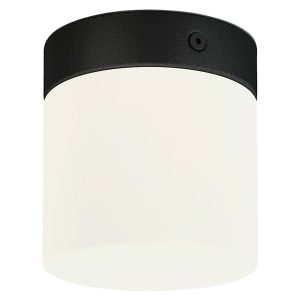 Lampa sufitowa łazienkowy Cayo szklana 12,8 cmbiało-czarna 50729 Lampa sufitowa łazienkowy Cayo szklana 12,8 cmbiało-czarna 50729
