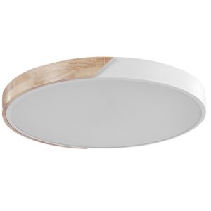 Lampa sufitowa LED plafon okrągła metalowa biała 280222 Lampa sufitowa LED plafon okrągła metalowa biała 280222