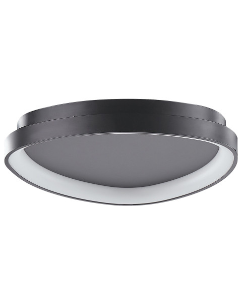 Lampa sufitowa LED plafon trójkąt metalowa czarna 61073