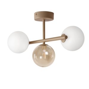 Lampa sufitowa LEMO szklane kule beżowa 3xG9x10W IP20 Kaja 1027285 Lampa sufitowa LEMO szklane kule beżowa 3xG9x10W IP20 Kaja 1027285