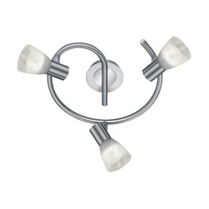 Lampa sufitowa LEVISTO srebrno-biała 3xE14x40W IP20 Trio 942506 Lampa sufitowa LEVISTO srebrno-biała 3xE14x40W IP20 Trio 942506