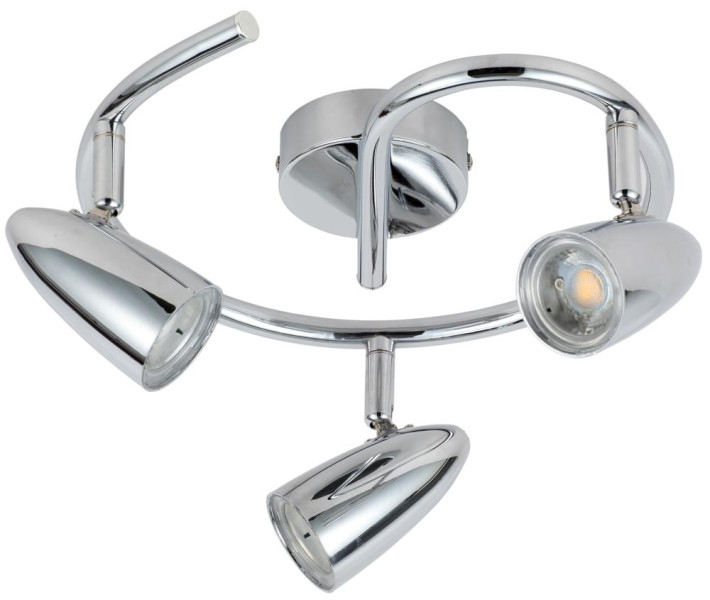 Lampa sufitowa LIBERTY chromowana LED 3x4W Ciepła biel 1050lm Candellux 925414