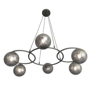 Lampa Sufitowa Libra 6 Bl Grafit 767959