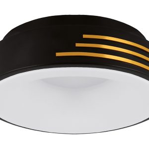 Lampa sufitowa Librus LED stalowa czarno-złota 178716 Lampa sufitowa Librus LED stalowa czarno-złota 178716